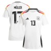 Maillot de Supporter Allemagne Muller 13 Domicile Euro 2024 Pour Femme